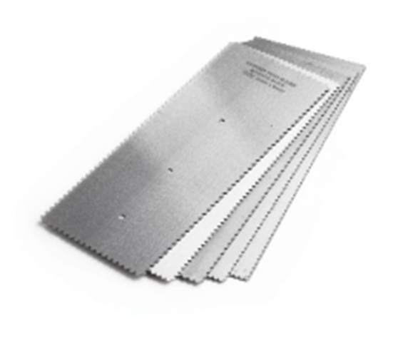 1.5MM X 5MM ADHESIVE BLADES GRADE 2