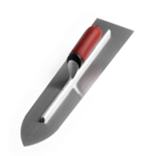 RAGNI SCREEDING TROWEL POINTED SOFT GRIP HANDLE 18