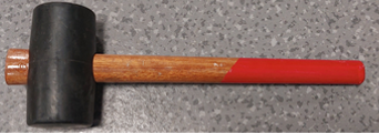 Black Rubber Mallet