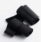 Medical knee pad replacement staps