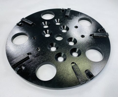 DIA250PCDC-250mm-PCD-plate-clockwise-485x397 250MM PCD GRINDING PLATE CLOCKWISE BLACK