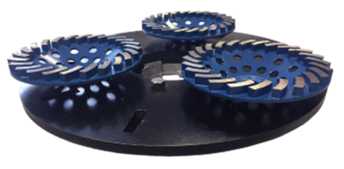FP003C.png ES51/STR FAST FIT/3 DISC DRIVE PLATE- STEEL COMPLETE
