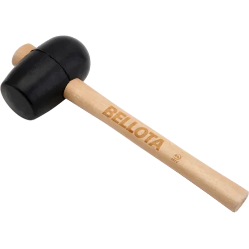 Black rubber mallet