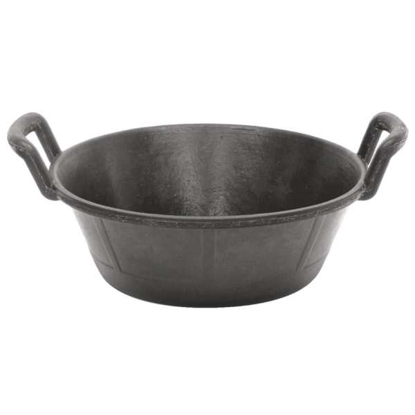 TAL320221-TAL320222-Taliaplast-Espuerta-Heavy-Duty-Rubber-Trough-Bucket RUBBER SPOUT BUCKET 11L