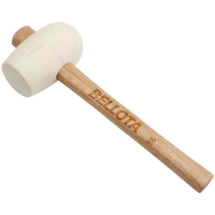 white rubber mallet