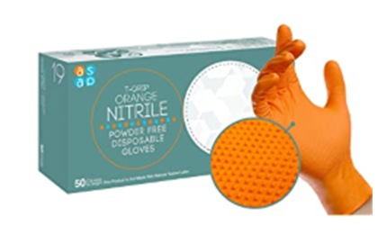 ORANGE NITROL GLOVES M/L/XL