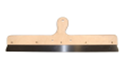 STAINLESS STEEL SMOOTHING TROWEL WITH WOODEN HANDLE 60CM