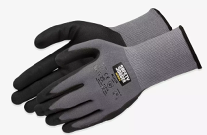 Fine Knit Latex Gloves 12 Pack