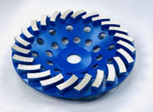 180MM TURBO CUP DISC 6MM MB BLUE